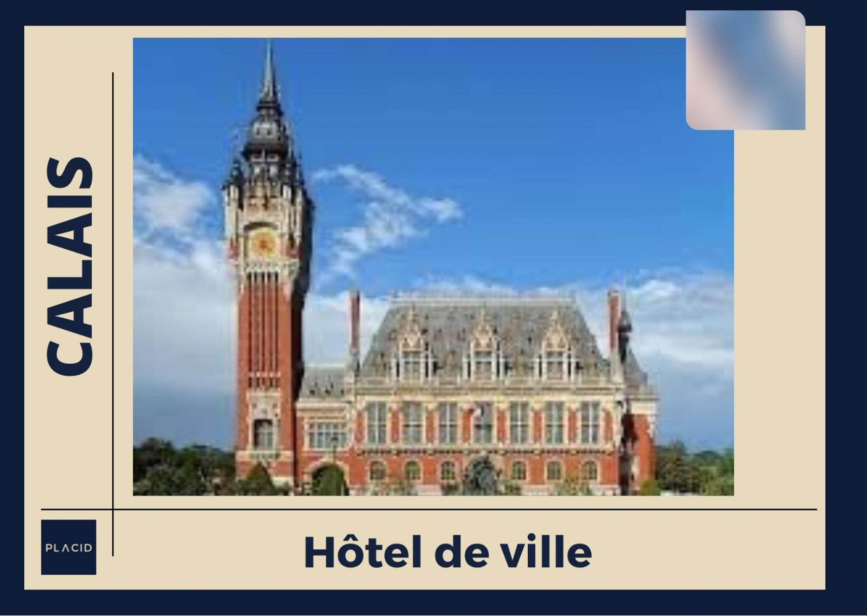 L'Opale - Vue Mer Calais Eksteriør billede